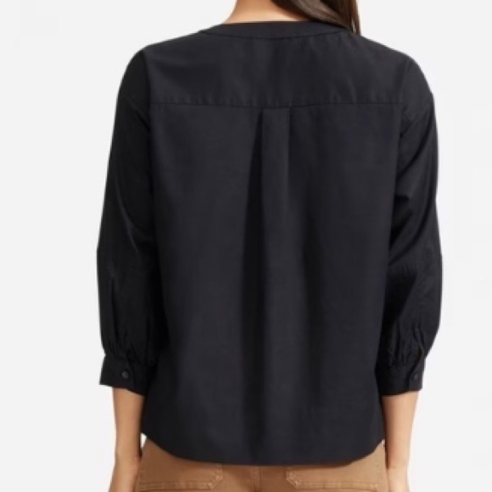Everlane Midnight Button-Down Blouse - image 4